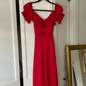 Petal & pup red oralie dress